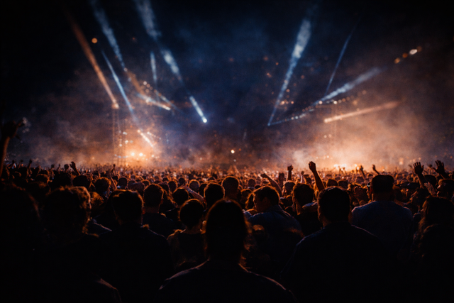 Le Cube Festival — ambiance scène